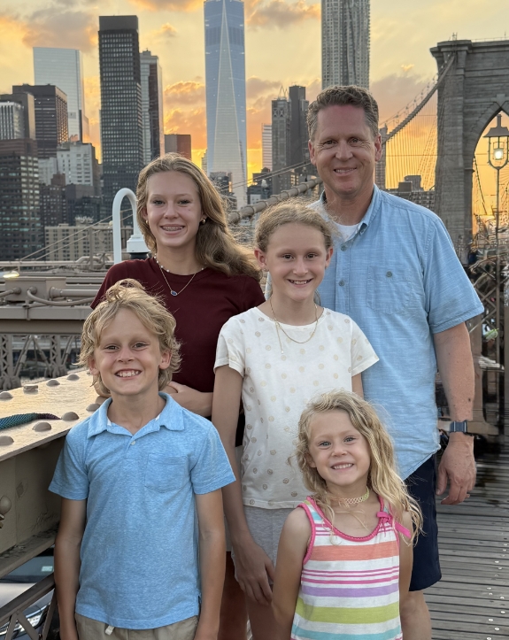 Dr.Hoggan amd his family